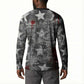 Langston Hughes Button Sweatshirt Urban Brick Wall Design with Protest Art and Poetry Powerful Quotes