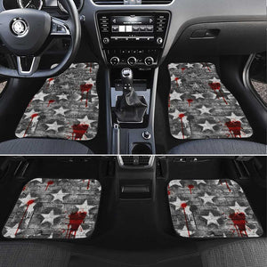 Langston Hughes Car Mats Urban Brick Wall Design with Protest Art and Poetry Powerful Quotes - African Pride