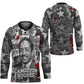 Langston Hughes Hockey Jersey Urban Brick Wall Design with Protest Art and Poetry Powerful Quotes - African Pride