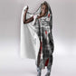Langston Hughes Hooded Blanket Urban Brick Wall Design with Protest Art and Poetry Powerful Quotes - African Pride