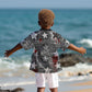 Langston Hughes Kid Hawaiian Shirt Urban Brick Wall Design with Protest Art and Poetry Powerful Quotes - African Pride