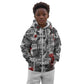 Langston Hughes Kid Hoodie Urban Brick Wall Design with Protest Art and Poetry Powerful Quotes - African Pride