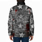 Langston Hughes Padded Jacket Urban Brick Wall Design with Protest Art and Poetry Powerful Quotes - African Pride