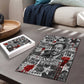 Langston Hughes Puzzle Urban Brick Wall Design with Protest Art and Poetry Powerful Quotes - African Pride