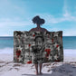 Langston Hughes Sarong Urban Brick Wall Design with Protest Art and Poetry Powerful Quotes - African Pride