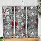 Langston Hughes Skinny Tumbler Urban Brick Wall Design with Protest Art and Poetry Powerful Quotes - African Pride