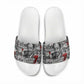 Langston Hughes Slide Sandals Urban Brick Wall Design with Protest Art and Poetry Powerful Quotes - African Pride