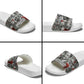 Langston Hughes Slide Sandals Urban Brick Wall Design with Protest Art and Poetry Powerful Quotes - African Pride