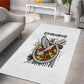 Spirit of Zimbabwe Area Rug Flag Colors and Symbol of Peace