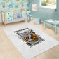 Spirit of Zimbabwe Area Rug Flag Colors and Symbol of Peace