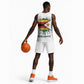Spirit of Zimbabwe Basketball Jersey Flag Colors and Symbol of Peace - African Pride