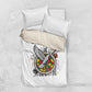 Spirit of Zimbabwe Bedding Set Flag Colors and Symbol of Peace
