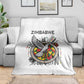 Spirit of Zimbabwe Blanket Flag Colors and Symbol of Peace