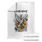 Spirit of Zimbabwe Blanket Flag Colors and Symbol of Peace