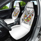 Spirit of Zimbabwe Car Seat Cover Flag Colors and Symbol of Peace