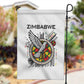 Spirit of Zimbabwe Garden Flag Flag Colors and Symbol of Peace