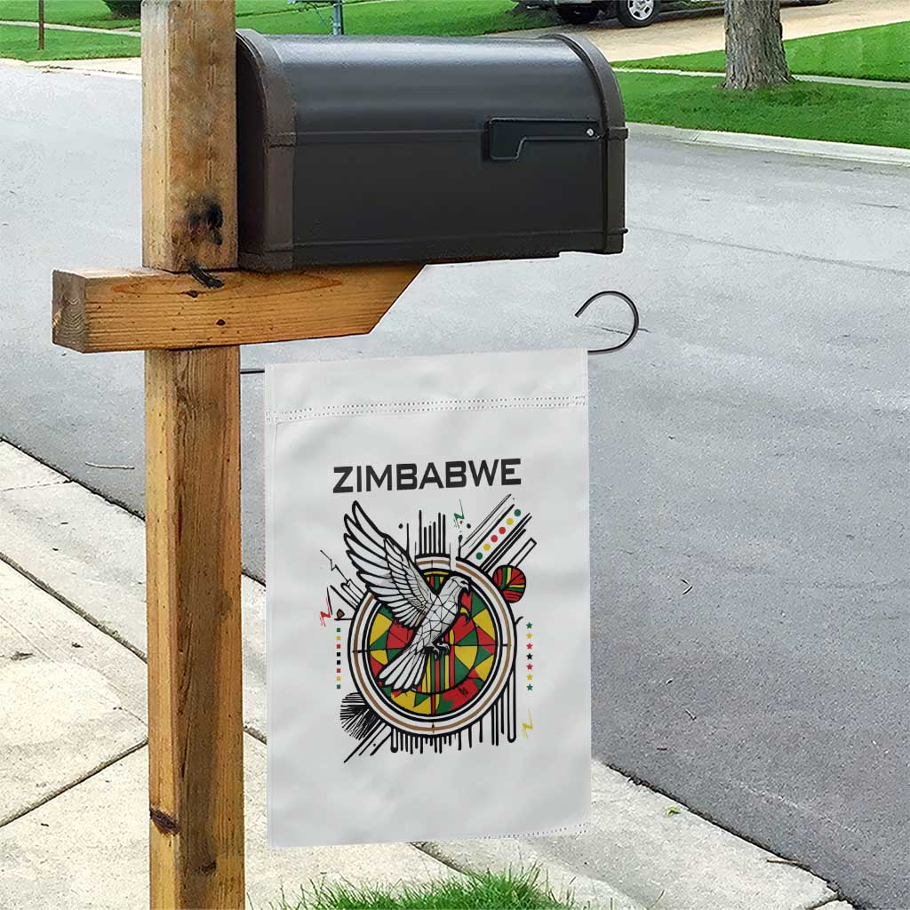 Spirit of Zimbabwe Garden Flag Flag Colors and Symbol of Peace
