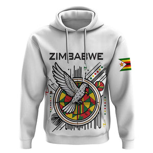 Spirit of Zimbabwe Hoodie Flag Colors and Symbol of Peace