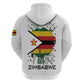 Spirit of Zimbabwe Hoodie Flag Colors and Symbol of Peace