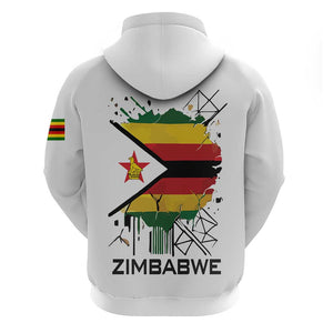 Spirit of Zimbabwe Hoodie Flag Colors and Symbol of Peace