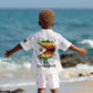 Spirit of Zimbabwe Kid Hawaiian Shirt Flag Colors and Symbol of Peace