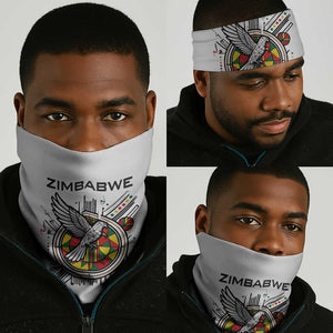 Spirit of Zimbabwe Neck Gaiter Flag Colors and Symbol of Peace TS04
