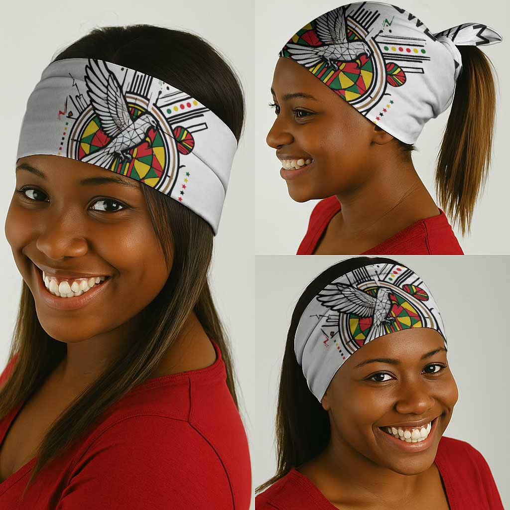 Spirit of Zimbabwe Neck Gaiter Flag Colors and Symbol of Peace TS04