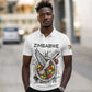 Spirit of Zimbabwe Polo Shirt Flag Colors and Symbol of Peace