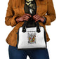 Spirit of Zimbabwe Shoulder Handbag Flag Colors and Symbol of Peace
