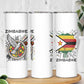 Spirit of Zimbabwe Skinny Tumbler Flag Colors and Symbol of Peace