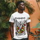 Spirit of Zimbabwe T shirt Flag Colors and Symbol of Peace