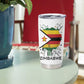 Spirit of Zimbabwe Tumbler Cup Flag Colors and Symbol of Peace