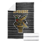 Zimbabwean Bird Statue Blanket Tribal Pattern Flag Patch and Heritage Symbol