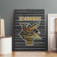 Zimbabwean Bird Statue Canvas Wall Art Tribal Pattern Flag Patch and Heritage Symbol