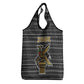 Zimbabwean Bird Statue Grocery Bag Tribal Pattern Flag Patch and Heritage Symbol