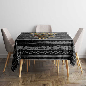 Zimbabwean Bird Statue Tablecloth Tribal Pattern Flag Patch and Heritage Symbol