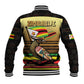 Pride Zimbabwe Baseball Jacket Zimbabwean Bird, Tribal Patterns and Pan-African Colors