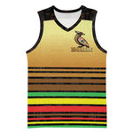 Pride Zimbabwe Basketball Jersey Zimbabwean Bird, Tribal Patterns and Pan-African Colors - African Pride