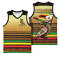 Pride Zimbabwe Basketball Jersey Zimbabwean Bird, Tribal Patterns and Pan-African Colors - African Pride