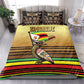 Pride Zimbabwe Bedding Set Zimbabwean Bird, Tribal Patterns and Pan-African Colors