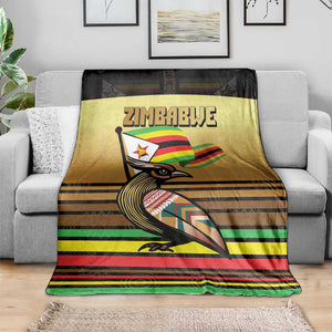 Pride Zimbabwe Blanket Zimbabwean Bird, Tribal Patterns and Pan-African Colors
