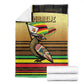 Pride Zimbabwe Blanket Zimbabwean Bird, Tribal Patterns and Pan-African Colors