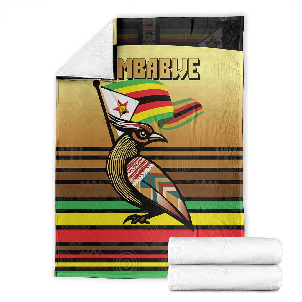 Pride Zimbabwe Blanket Zimbabwean Bird, Tribal Patterns and Pan-African Colors