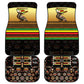 Pride Zimbabwe Car Mats Zimbabwean Bird, Tribal Patterns and Pan-African Colors