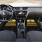 Pride Zimbabwe Car Mats Zimbabwean Bird, Tribal Patterns and Pan-African Colors