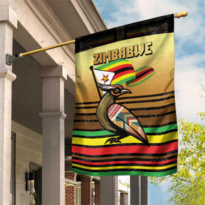 Pride Zimbabwe Garden Flag Zimbabwean Bird, Tribal Patterns and Pan-African Colors