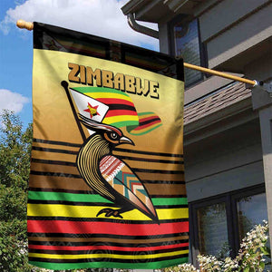 Pride Zimbabwe Garden Flag Zimbabwean Bird, Tribal Patterns and Pan-African Colors