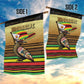 Pride Zimbabwe Garden Flag Zimbabwean Bird, Tribal Patterns and Pan-African Colors