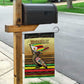 Pride Zimbabwe Garden Flag Zimbabwean Bird, Tribal Patterns and Pan-African Colors