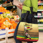 Pride Zimbabwe Grocery Bag Zimbabwean Bird, Tribal Patterns and Pan-African Colors